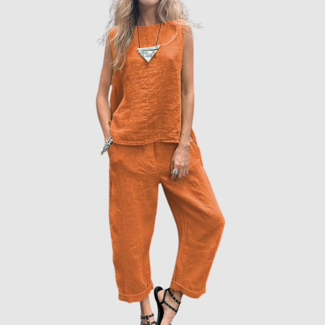 Suzette | Conjunto de Verão Leve em Duas Peças