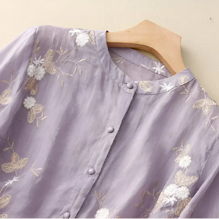 Nicole | Blusa de Algodão Leve