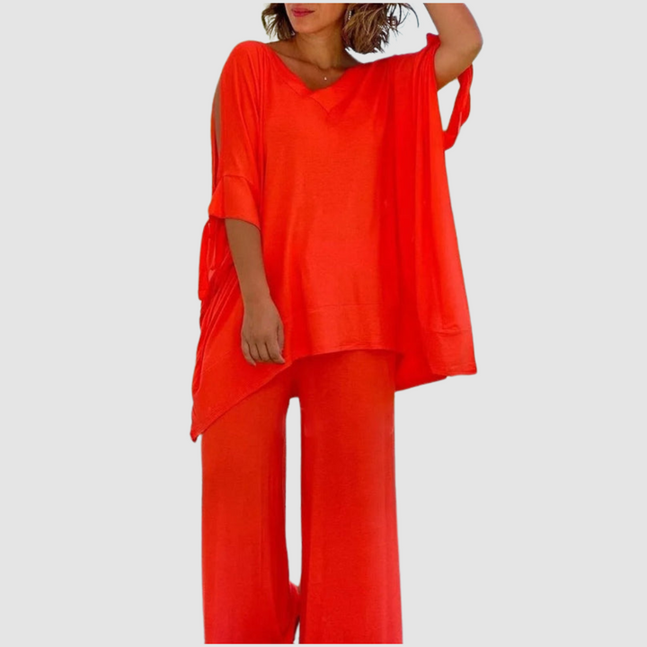 Conjunto Estilo Relaxado Zinnia | Elegância Sem Esforço a Cada Passo