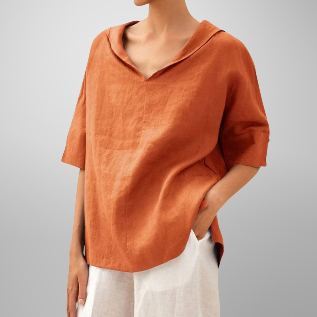 VICTORIA – BLUSA RELAXADA PARA O DIA A DIA