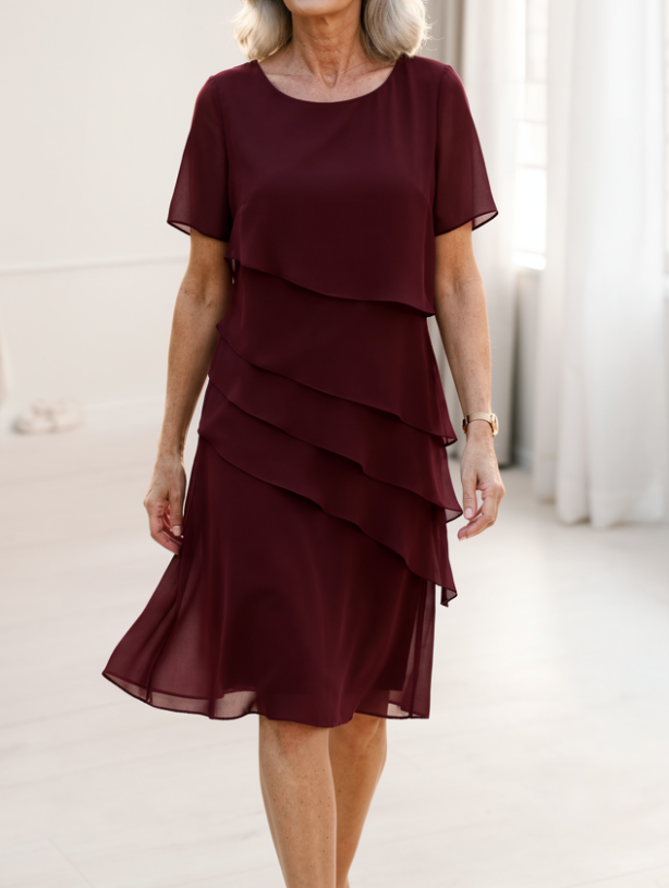 Everly | Vestido em Camadas Elegante