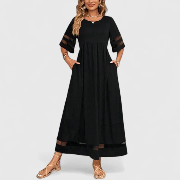 Delymarina | Vestido Midi Elegante