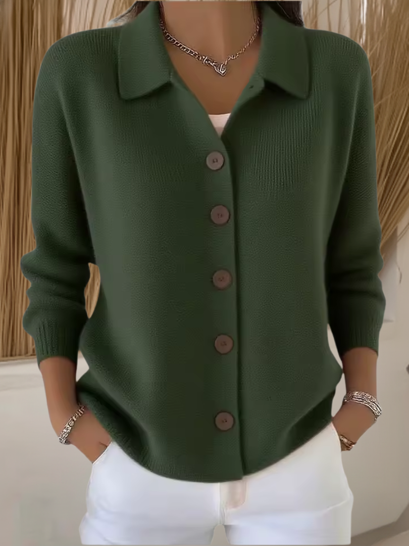 Korrina | Button Down Collared Sweater Womens