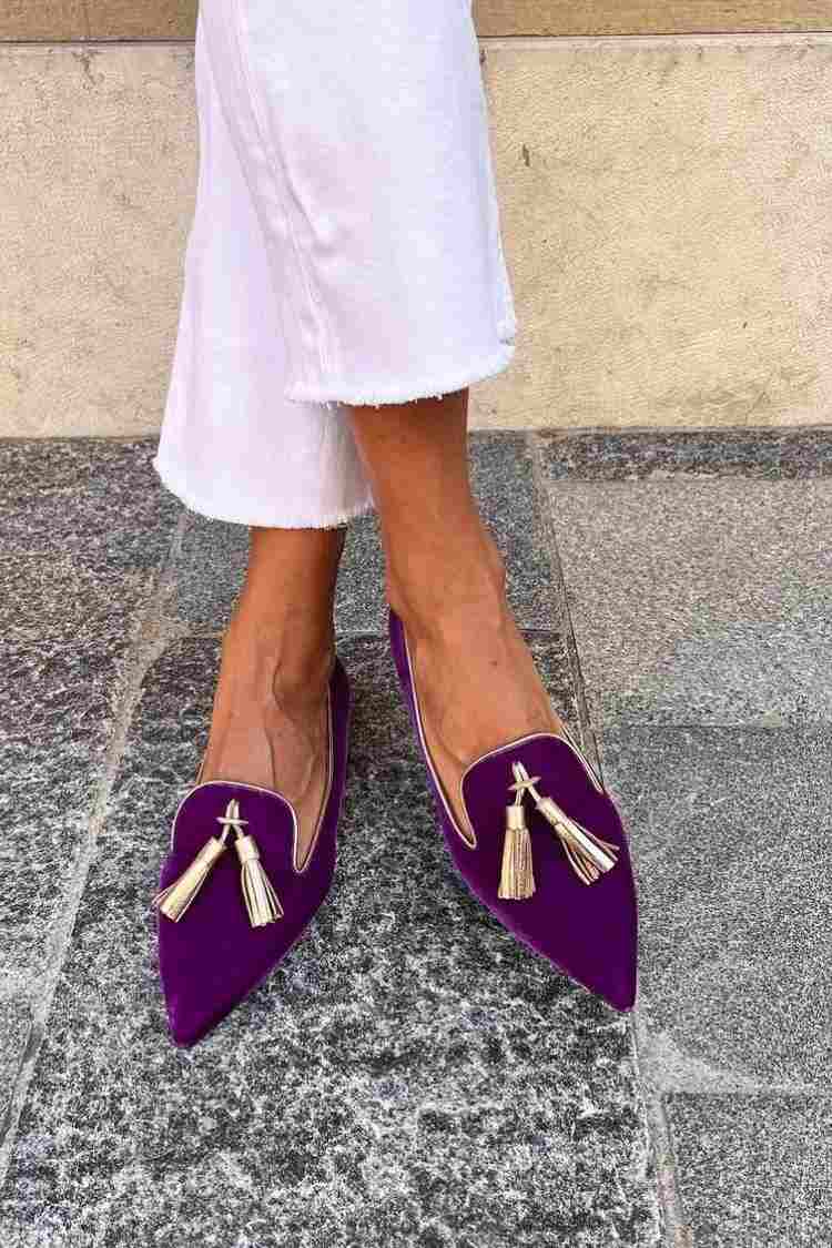 Mocassim com Tassel Elegante