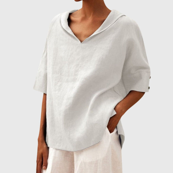 Joanna | Blusa Casual de Caimento Solto