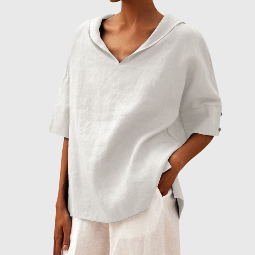 Joanna | Blusa Casual de Caimento Solto