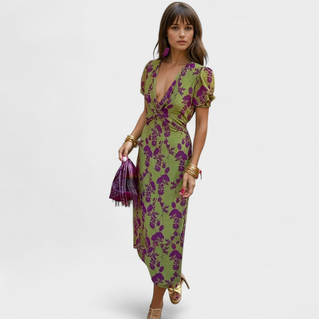 Miva | Vestido Envelope Floral