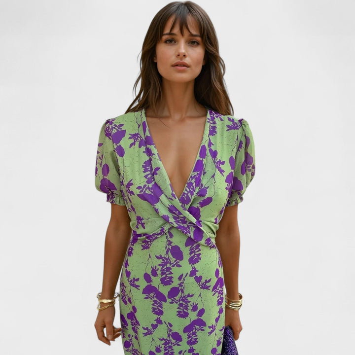 Miva | Vestido Envelope Floral