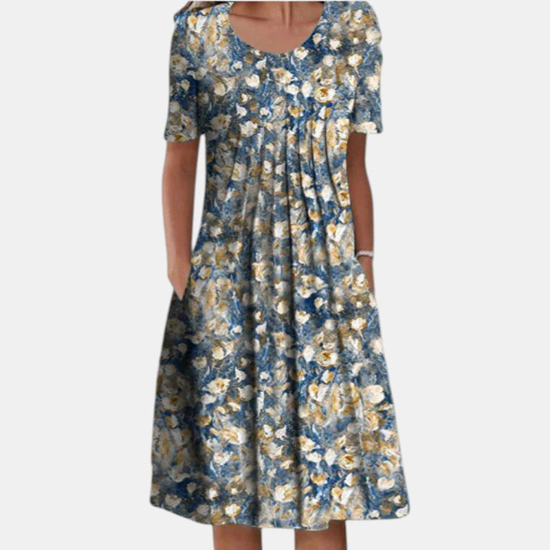Sandra | Vestido de Algodão com Cobertura para Barriga