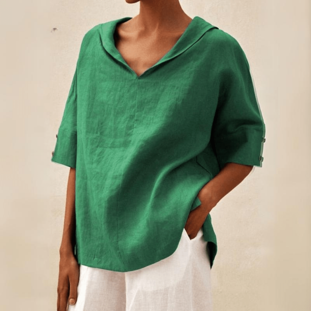 Marie | Camisa Oversized Brisa Costeira
