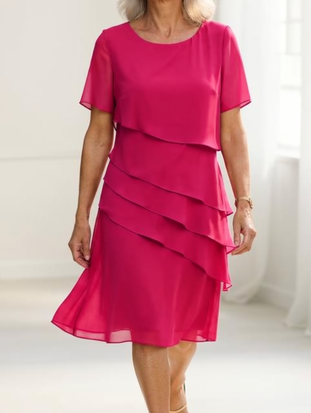 Everly | Vestido em Camadas Elegante
