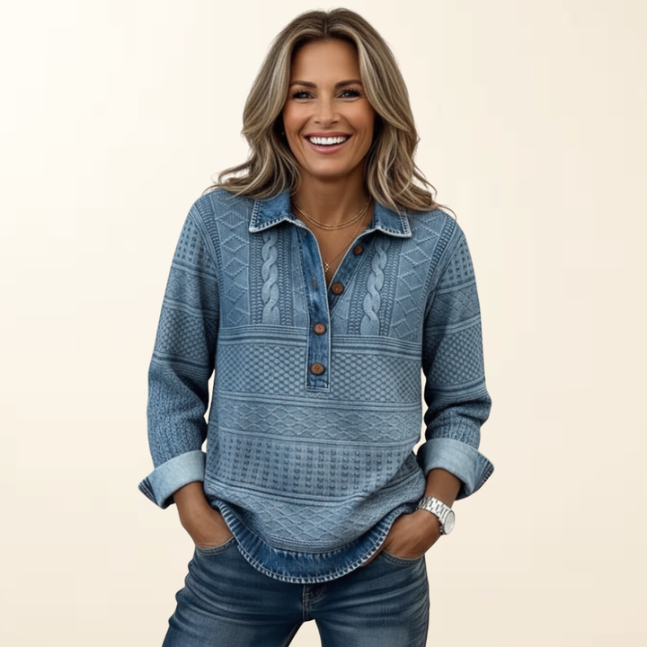 Marijke - Comfortable - Vintage Look Denim
