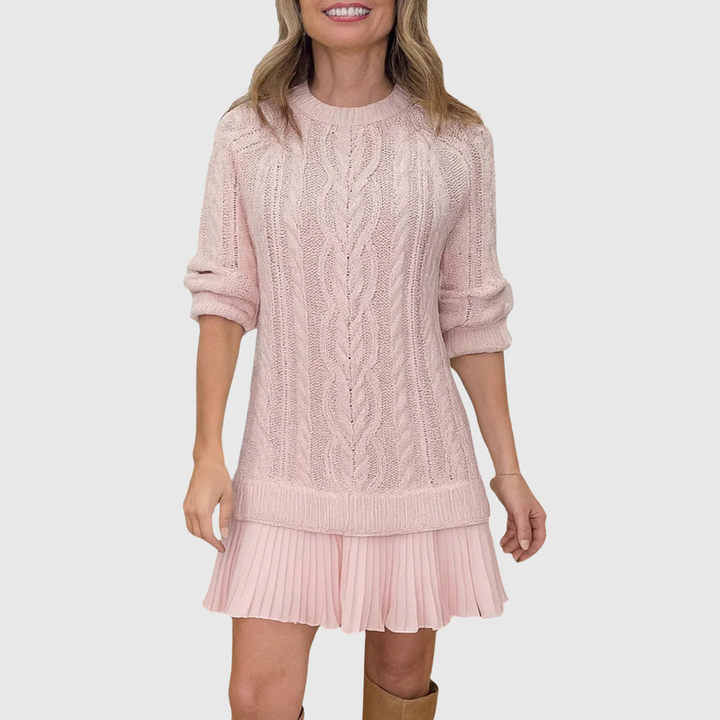 Eira | Vestido Clássico de Suéter