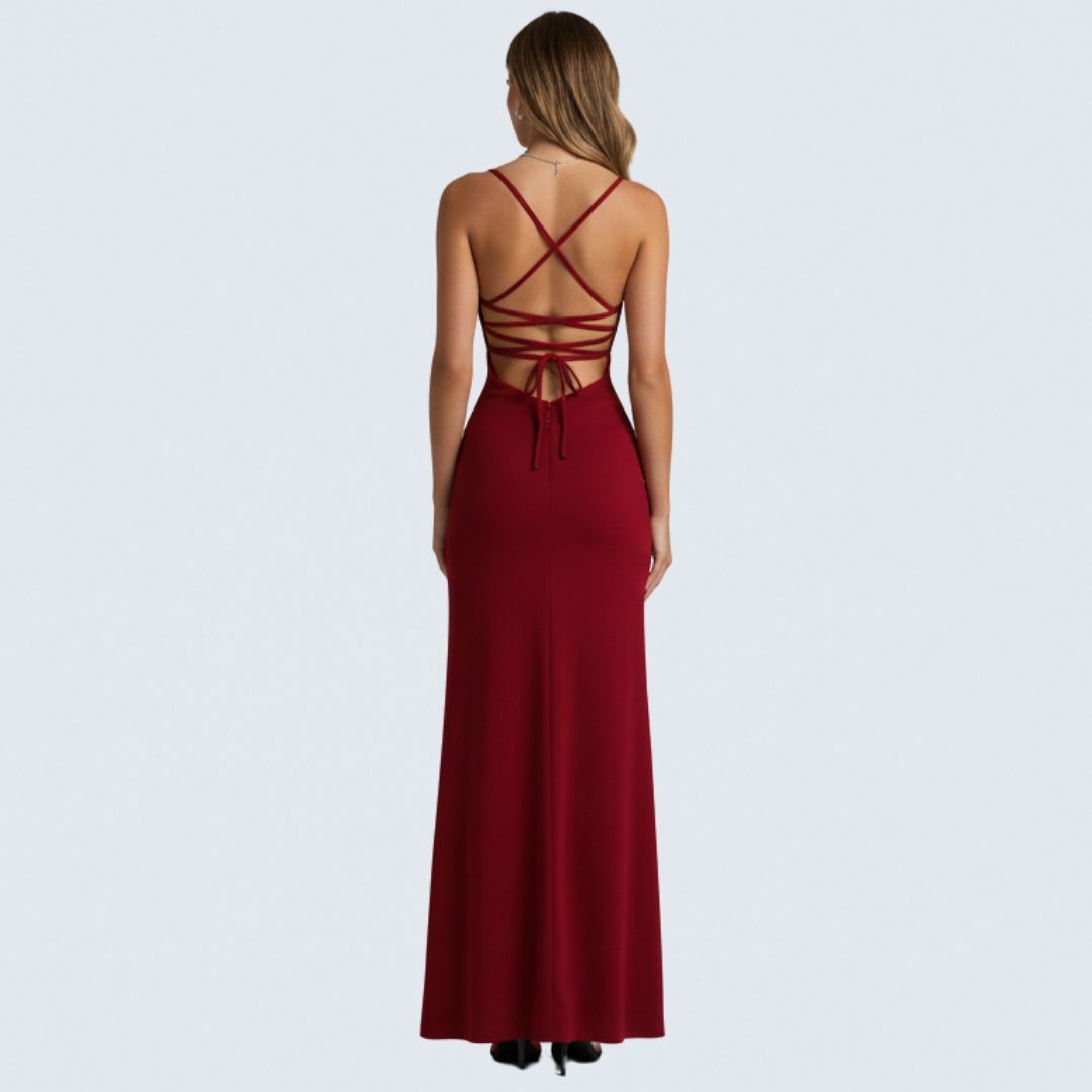 Marilyn | Vestido Maxi Elegante para Festa