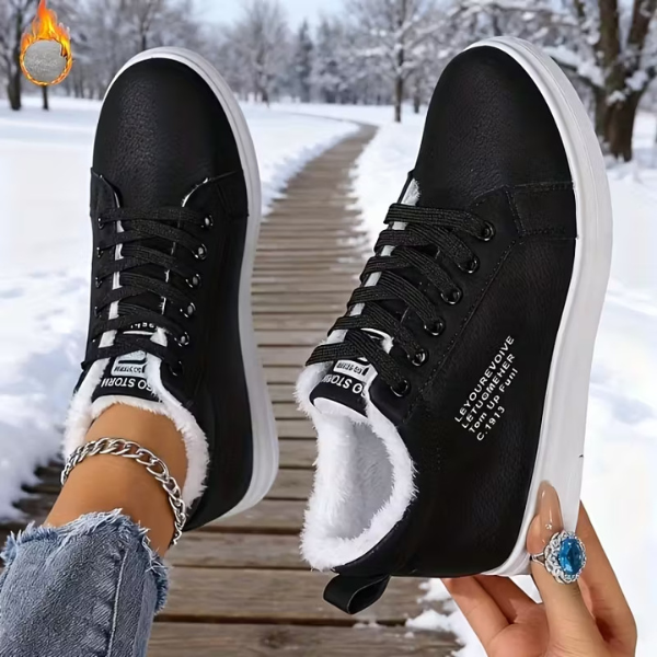 PLUSHPRINT - WARM WOMEN'S SNEAKERS