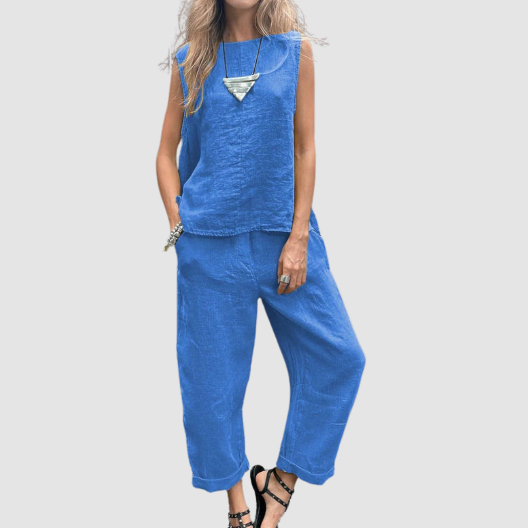 Suzette | Conjunto de Verão Leve em Duas Peças
