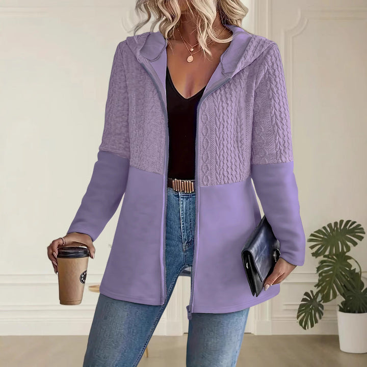VESPARA | Women's Hoodie with Zipper