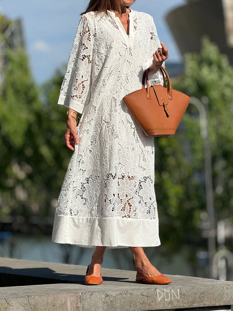 Isabelle | Vestido Elegante de Renda