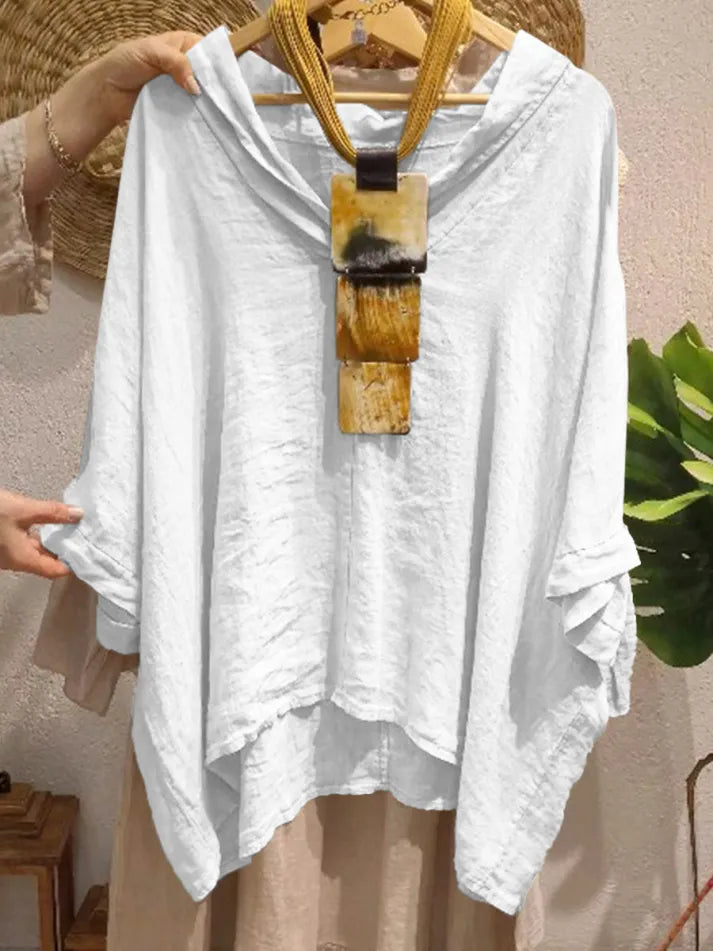 Blusa Feminina com Toque Macio e Decote em V