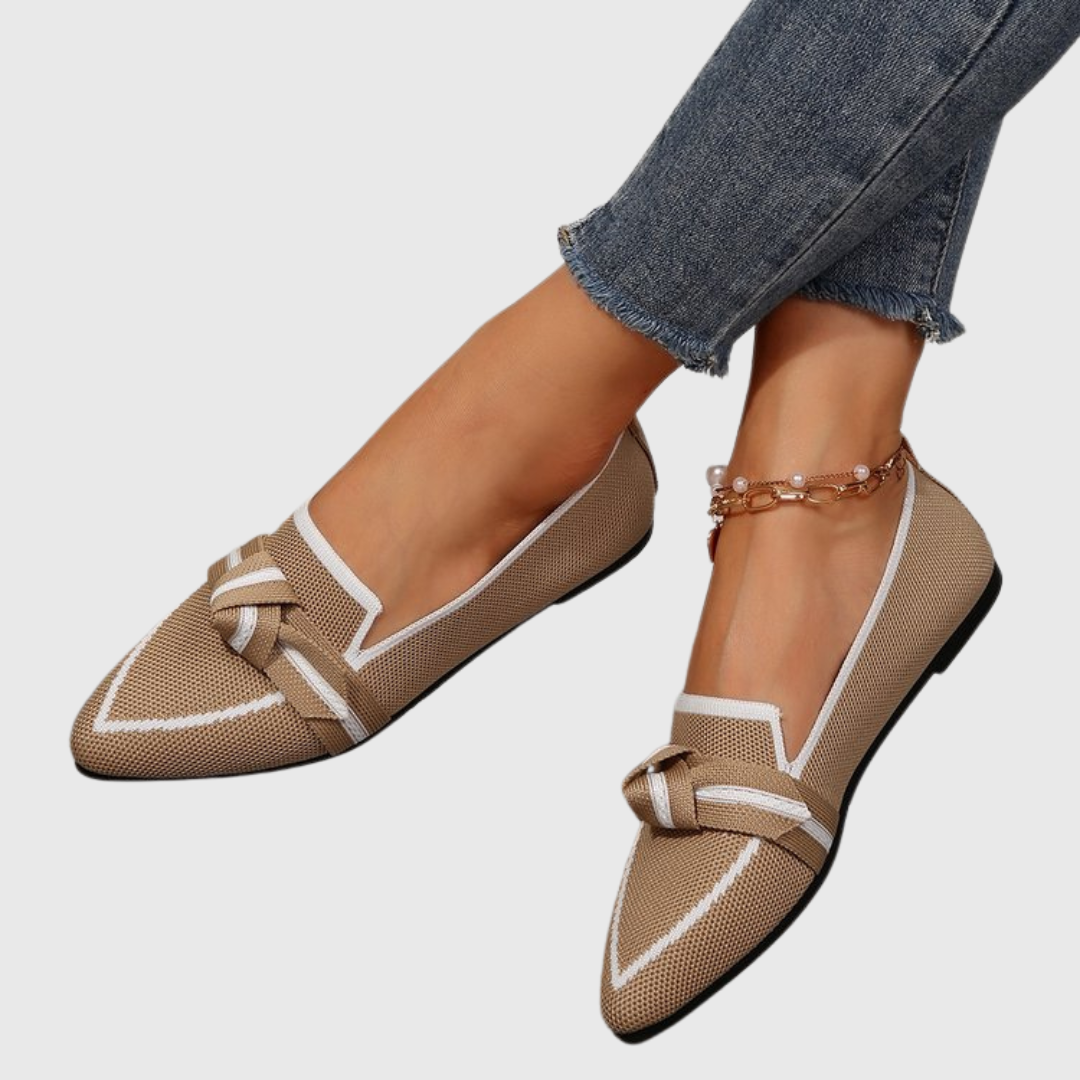 Mirella | Mocassins Comfort com Nó