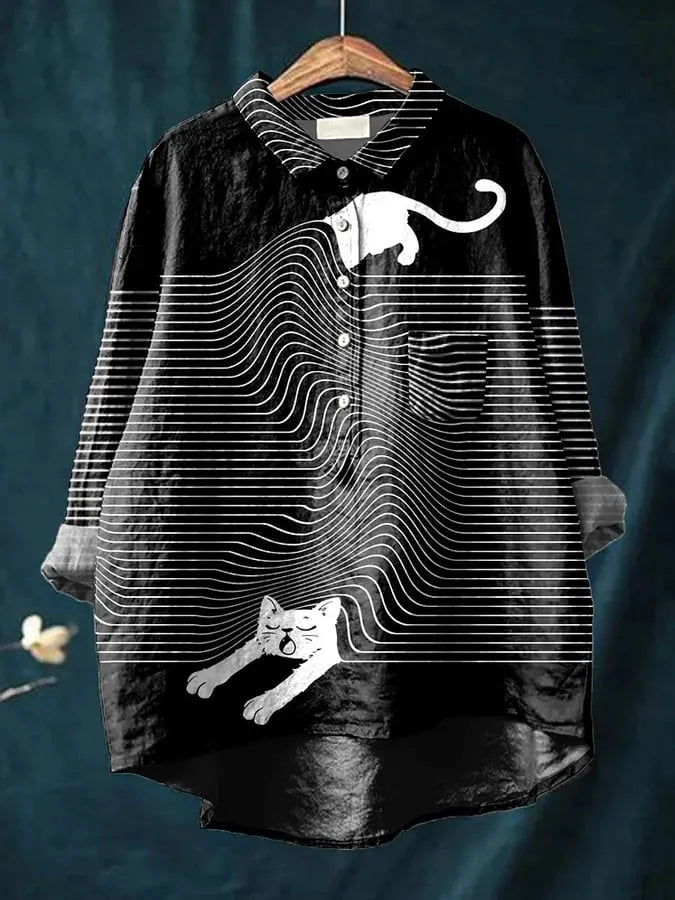 Clarano | Blusa Brooks com Estampa Divertida