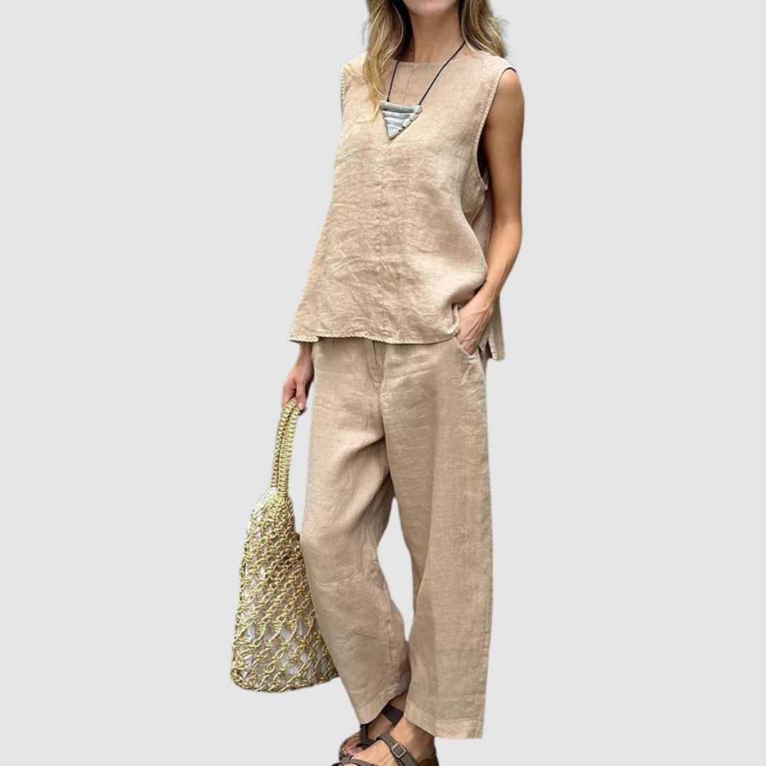 Suzette | Conjunto de Verão Leve em Duas Peças