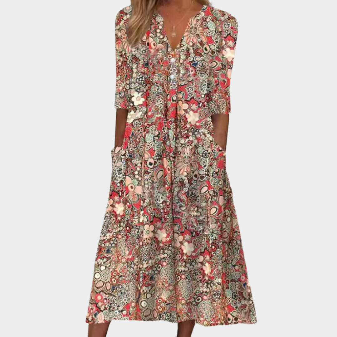 Nora | Vestido Elegante de Verão