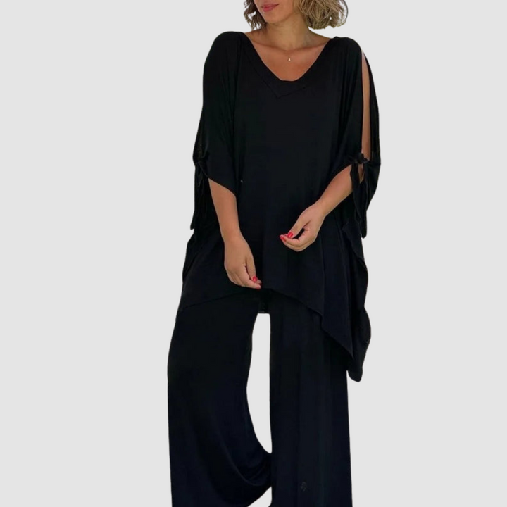 Conjunto Estilo Relaxado Zinnia | Elegância Sem Esforço a Cada Passo