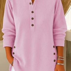 Claudia | Longline Ribbed Tunic Tops