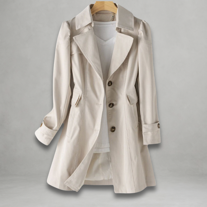 Elise | Classic Tailored Trench Coat