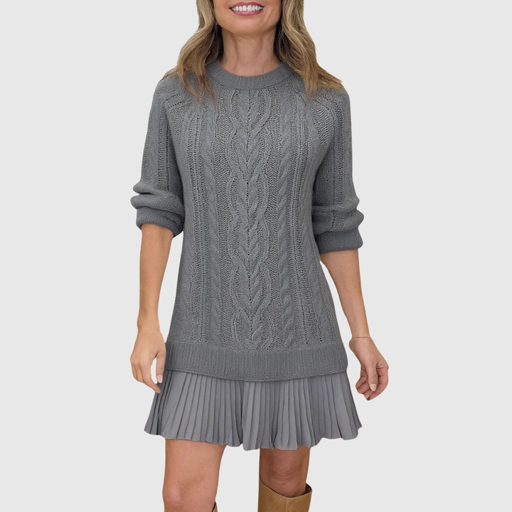 Eira | Vestido Clássico de Suéter
