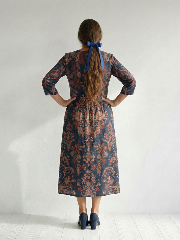 Ivy | Vestido Midi com Forma Suave