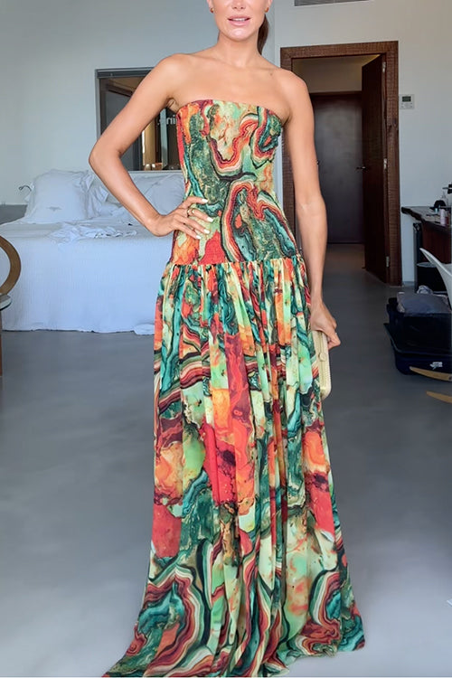 Sienna | Vestido Longo Ombre Tomara que Caia