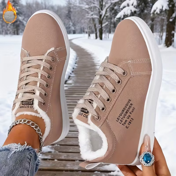 PLUSHPRINT - WARM WOMEN'S SNEAKERS