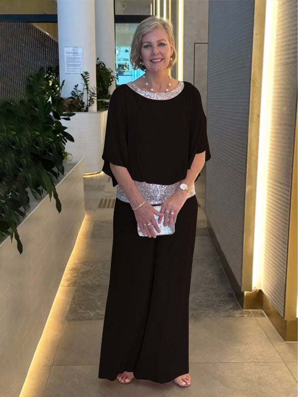Conjunto Nessa Classy Elegant | Blusa Relaxada e Calça Pantalona