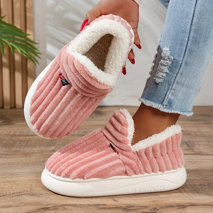 Avery | Soft Plush Indoor Slippers