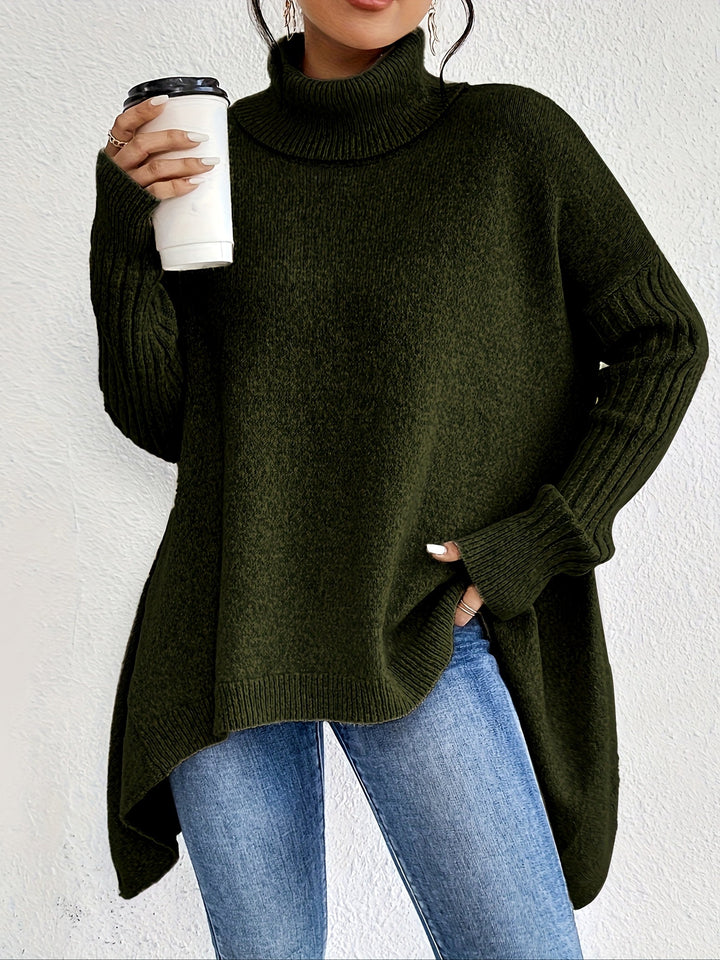 Laila | Oversized Turtleneck Sweater