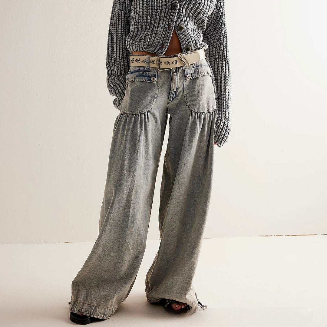 ORISELLE – JEANS ELEGANTES DE CAIMENTO FLUIDO