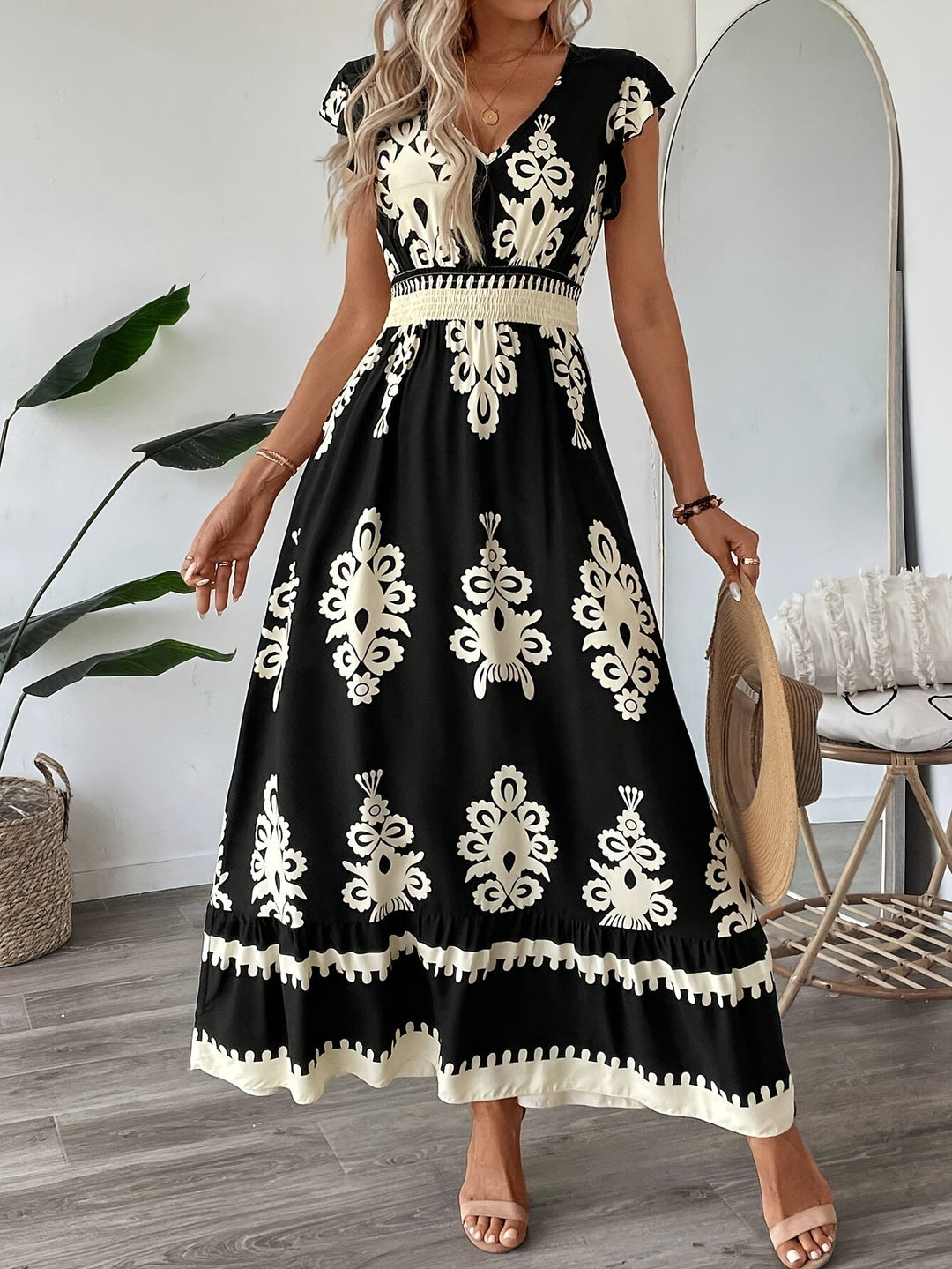 Alessia | Vestido Maxi Grace – Liberdade, Leveza e Elegância Diária