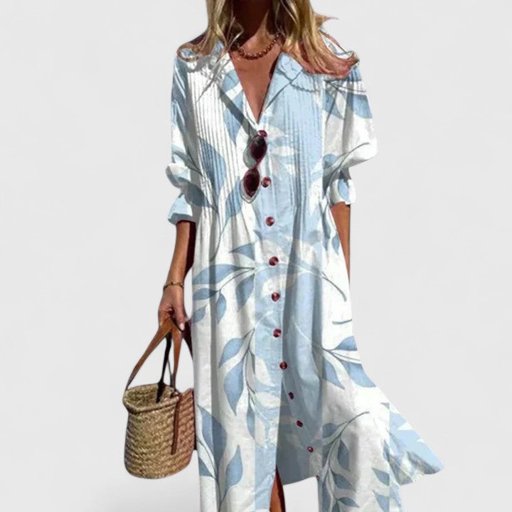 Diane | Vestido Elegante com Cobertura para Barriga