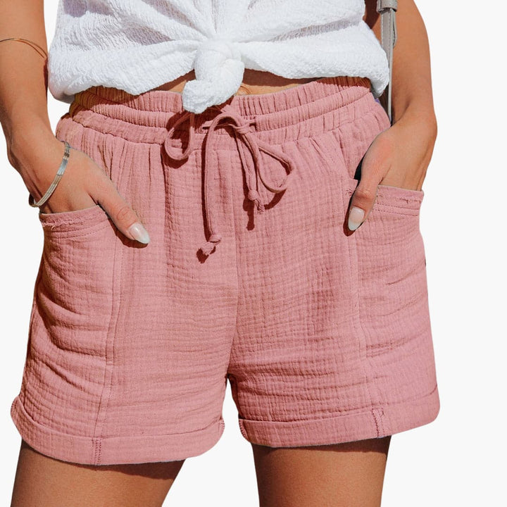 Emma | Shorts Casuais Estilosos com Cordão