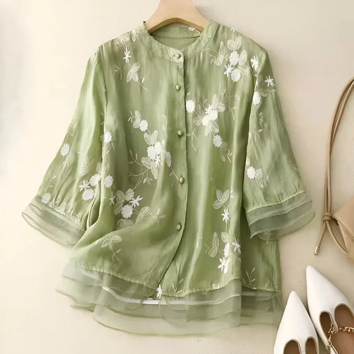 Nicole | Blusa de Algodão Leve