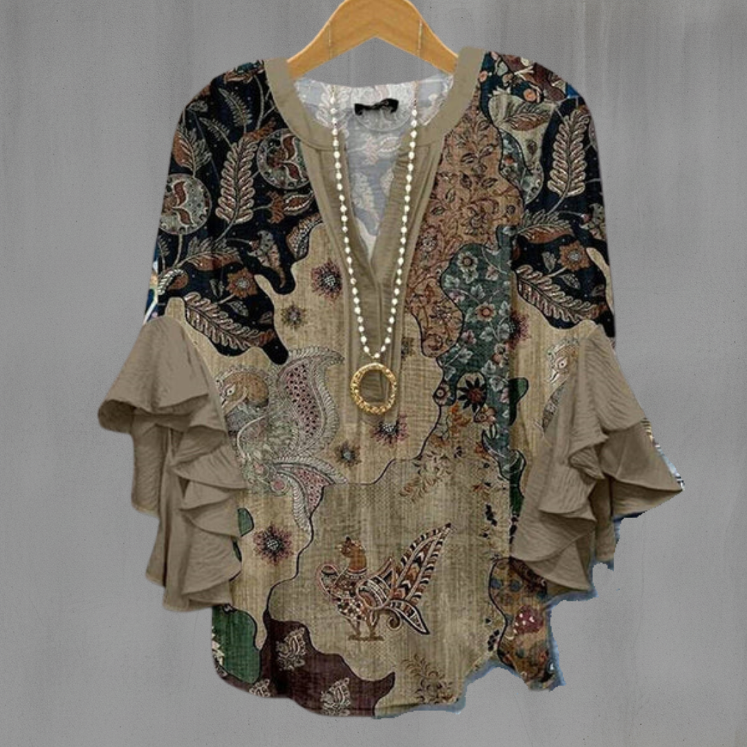 Phoenix | Blusa Elegante com Estampas