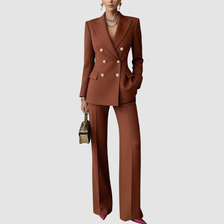 Conjunto Elegante Sob Medida Ysabel | Alfaiataria Poderosa com Elegância Moderna