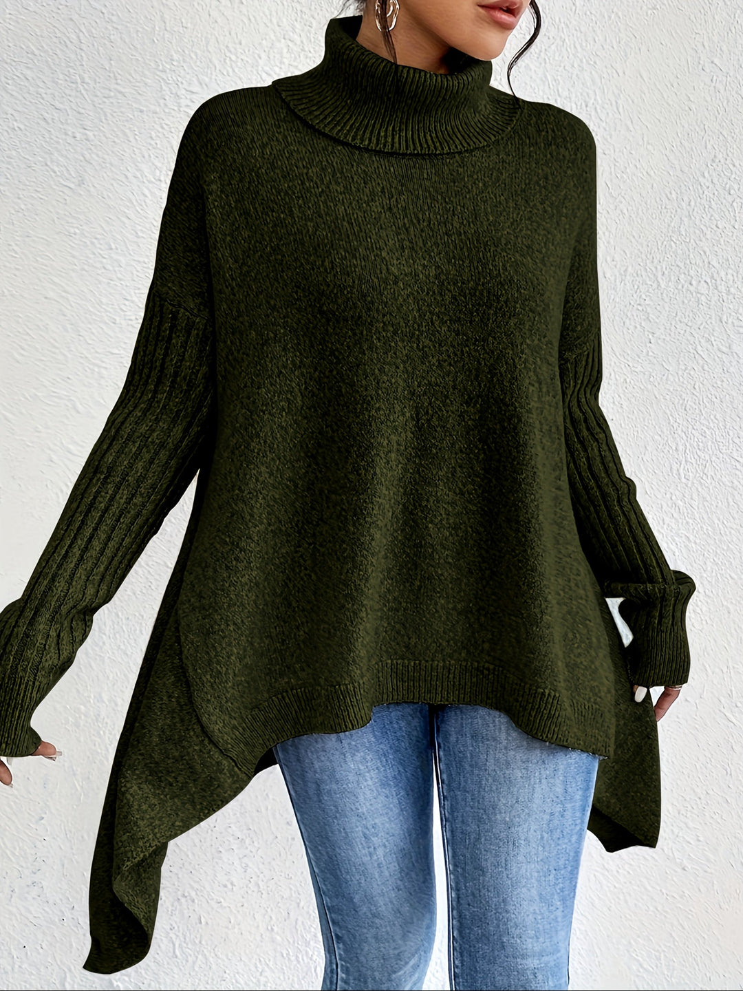 Laila | Oversized Turtleneck Sweater