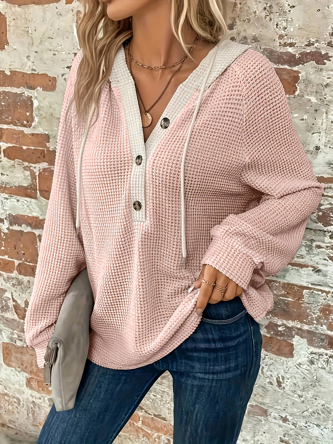 Ariana | Colorblock Hooded Sweatshirt