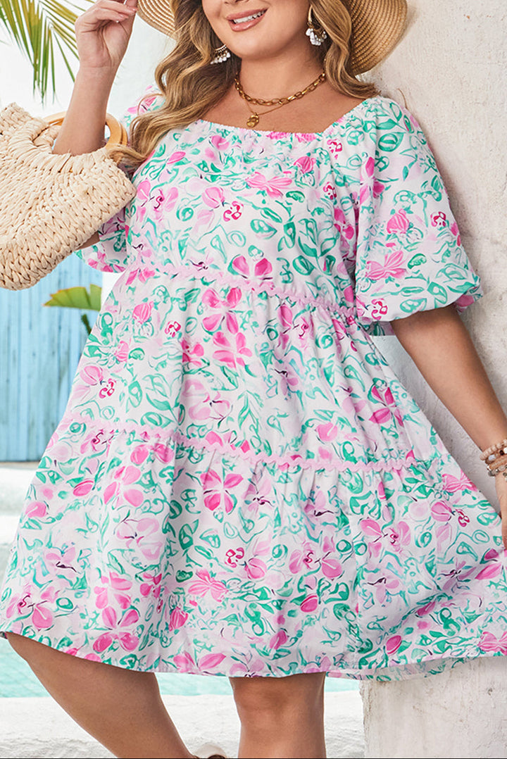 Luna | Vestido Mini Florido