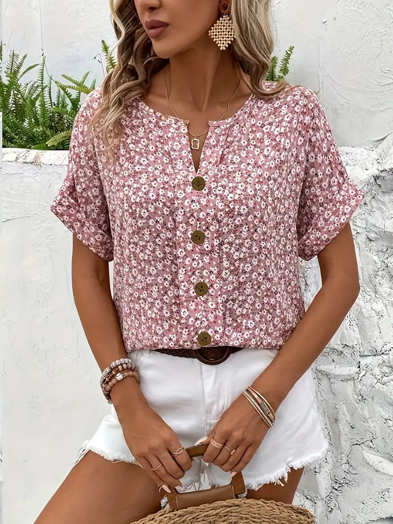 Verna | Blusa Estampada Floral Estilosa