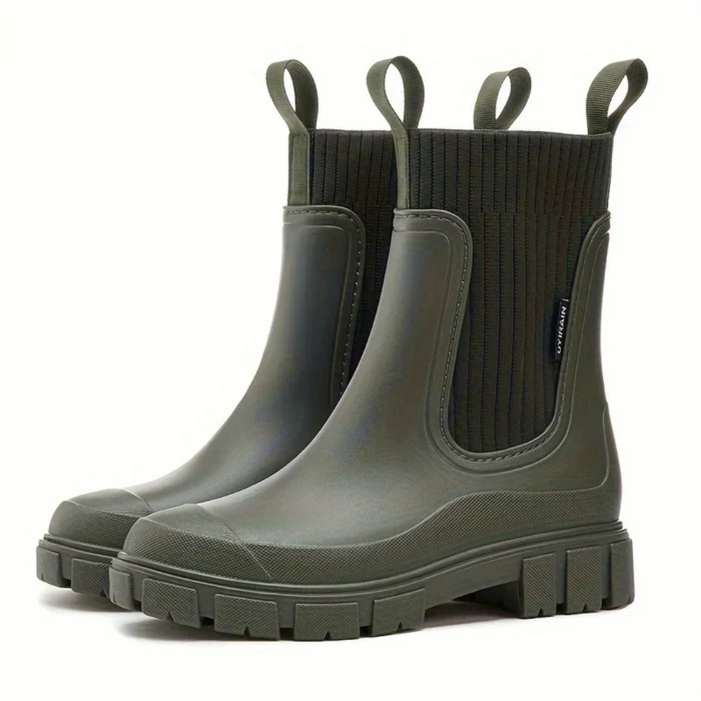 Irina – Botas de Borracha na Moda para Dias Chuvosos Estilosos