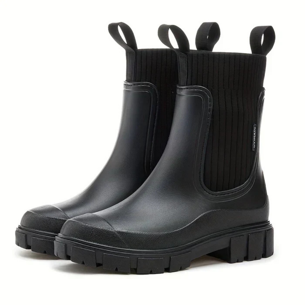 Irina – Botas de Borracha na Moda para Dias Chuvosos Estilosos